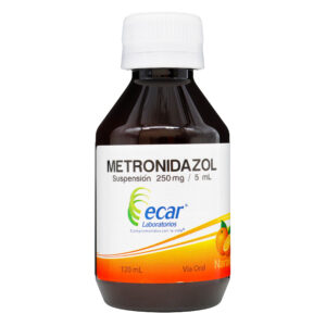 METRONIDAZOL 250 MG SUSPENSION 120 ML EC