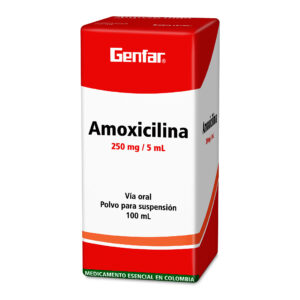 AMOXICILINA 250 MG SUSPENSION 100 ML GF