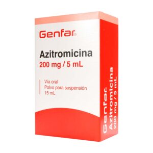 AZITROMICINA 200 MG SUSPENSION 15 ML GF