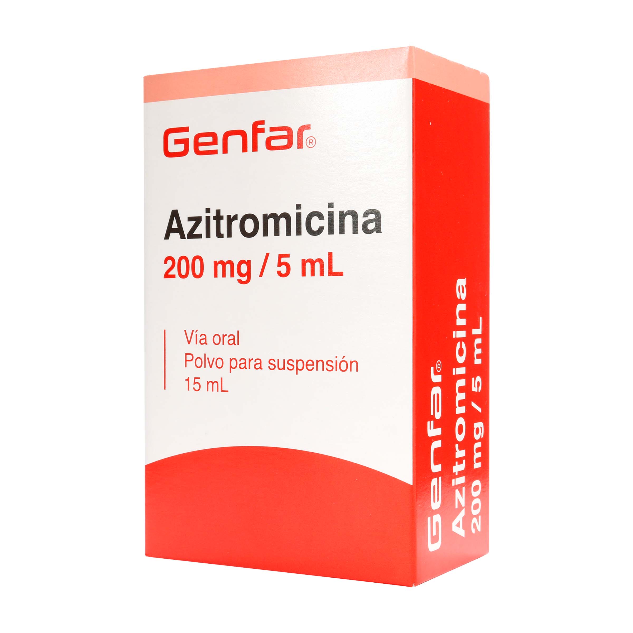 AZITROMICINA 200 MG SUSPENSION 15 ML GF