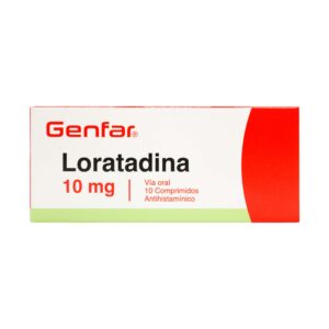 LORATADINA 10 MG 10 TABLETAS GF