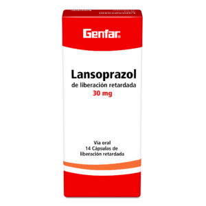LANSOPRAZOL 30 MG 14 CAPSULAS GF