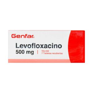LEVOFLOXACINO 500 MG 7 TABLETAS GF