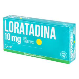 LORATADINA 10 MG 400 TABLETAS LP