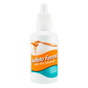 SULFATO FERROSO GOTAS 125 MG/ML LP
