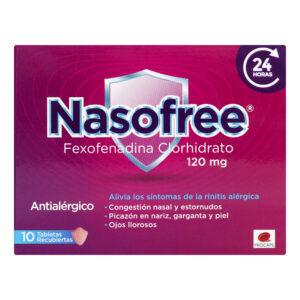 NASOFREE (FEXOFENADINA) 120 MG 10 TABS