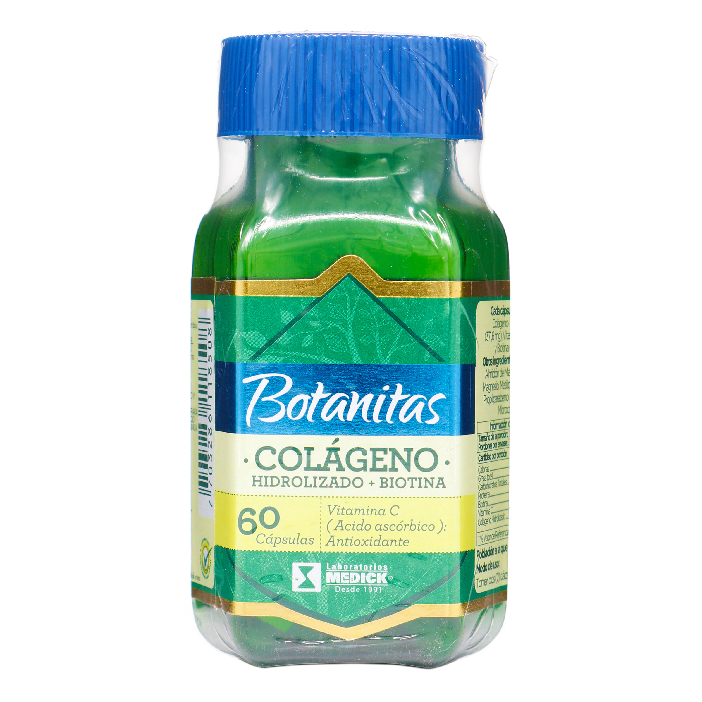 COLAGENO HIDROLIZADO+BIOTINA-VIT.C 60CAP