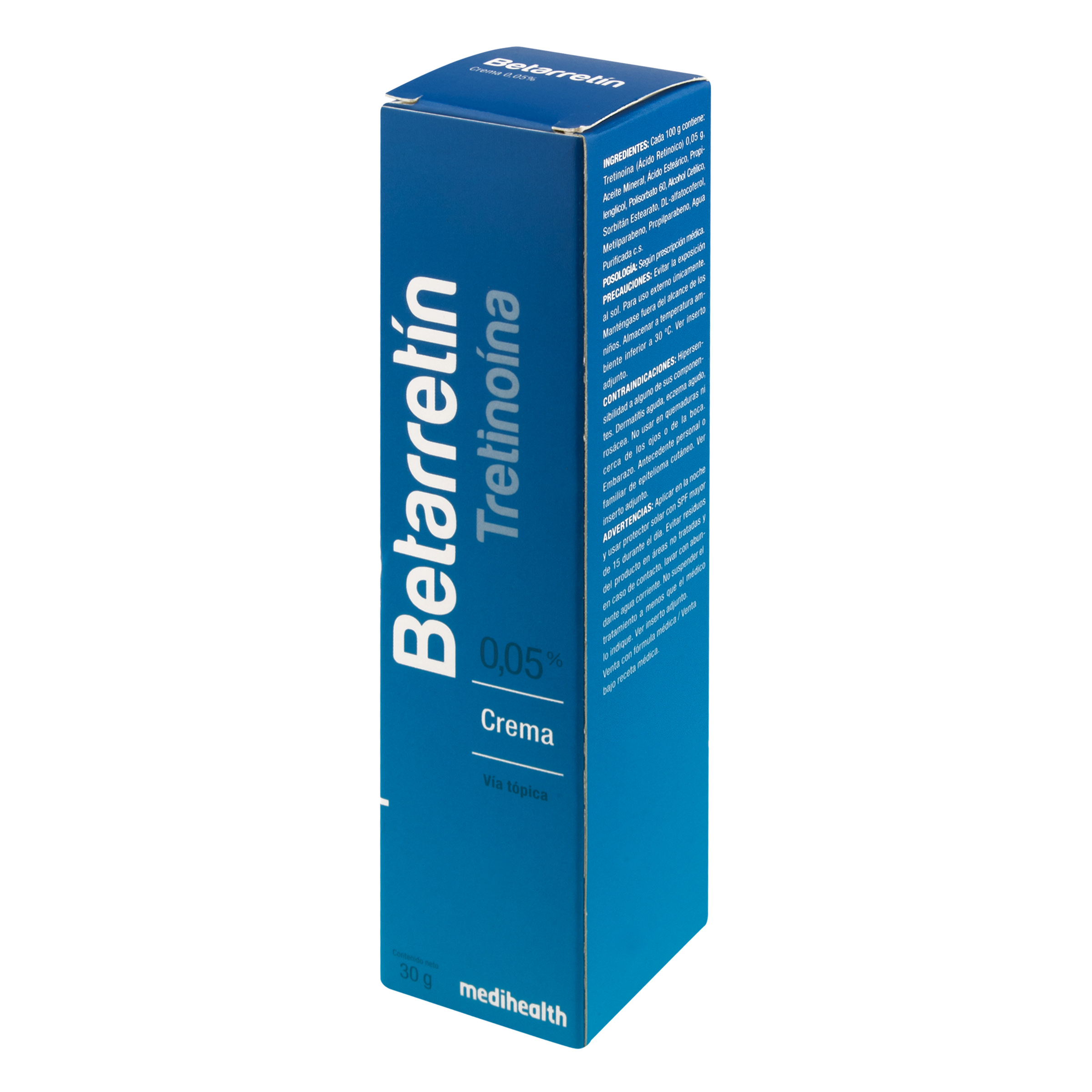 BETARRETIN 0.05% CREMA 30 GR