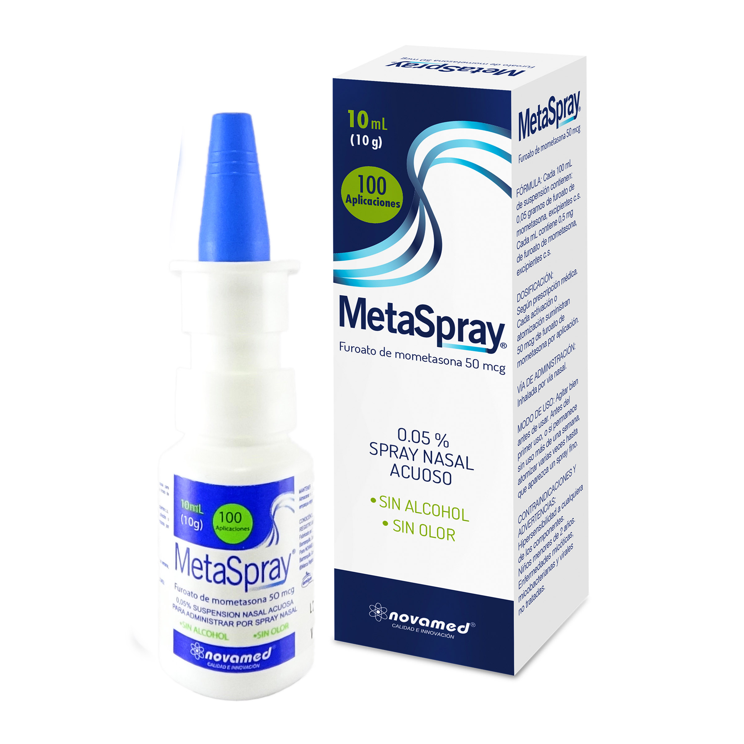 METASPRAY 10 GR 100 DOSIS