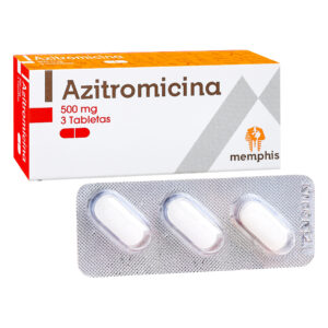 AZITROMICINA 500 MG 3 TABLETAS MP