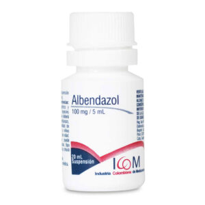 ALBENDAZOL 100MG/5ML SUSP. 20 ML ICOM