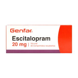 ESCITALOPRAM 20MG 30 COMPRIMIDOS GF(PAE)