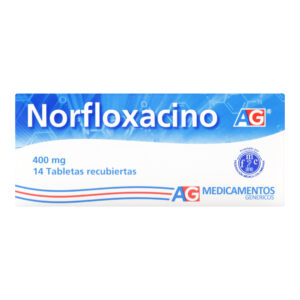 NORFLOXACINO 400 MG 14 TABLETAS AG