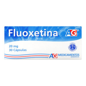 FLUOXETINA 20 MG 30 CAPSULAS AG