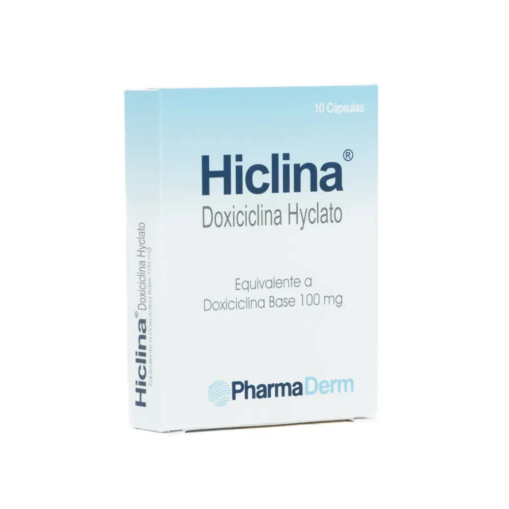 HICLINA 100 MG 10 CAPSULAS
