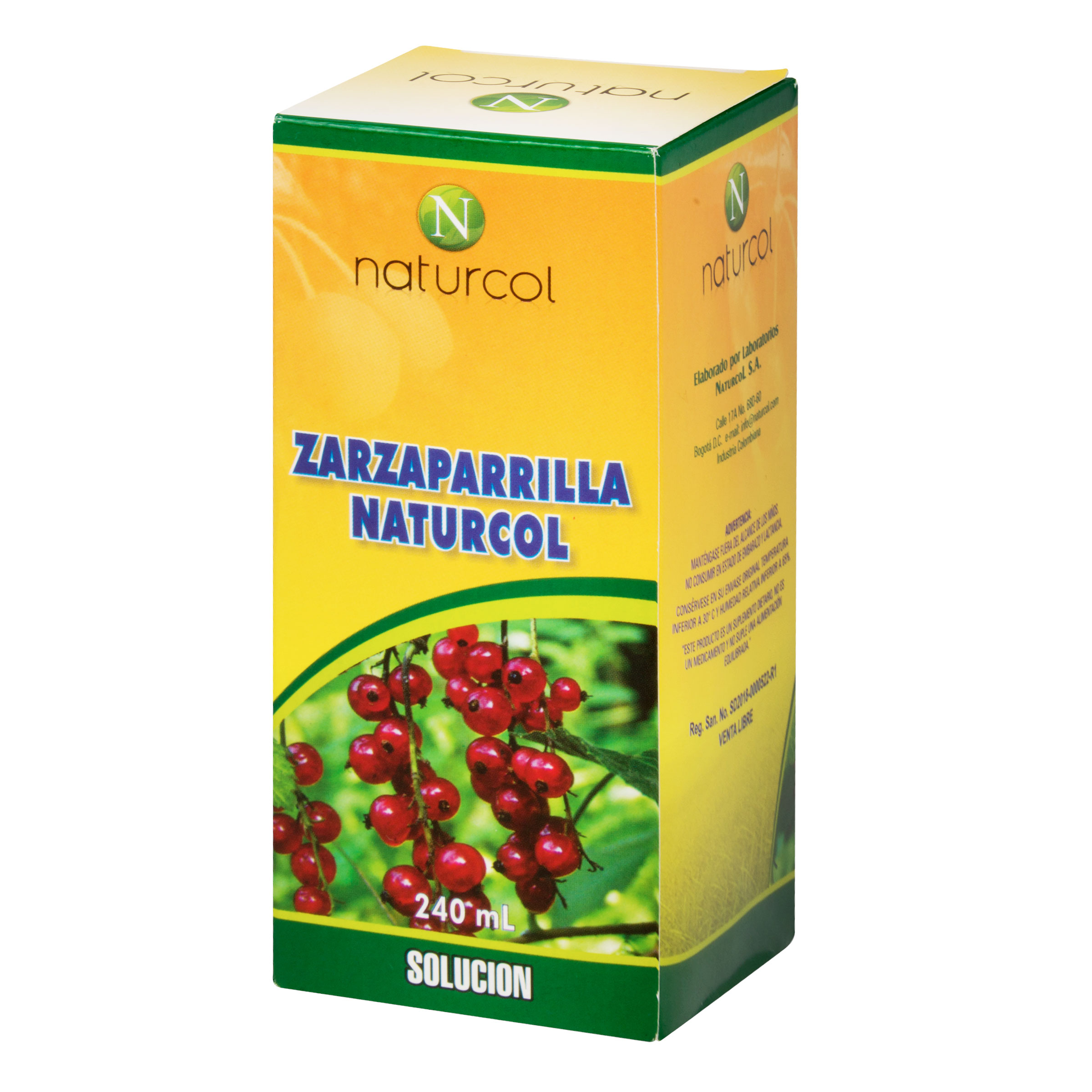 ZARZAPARRILLA SOLUCION 240 ML NATURCOL