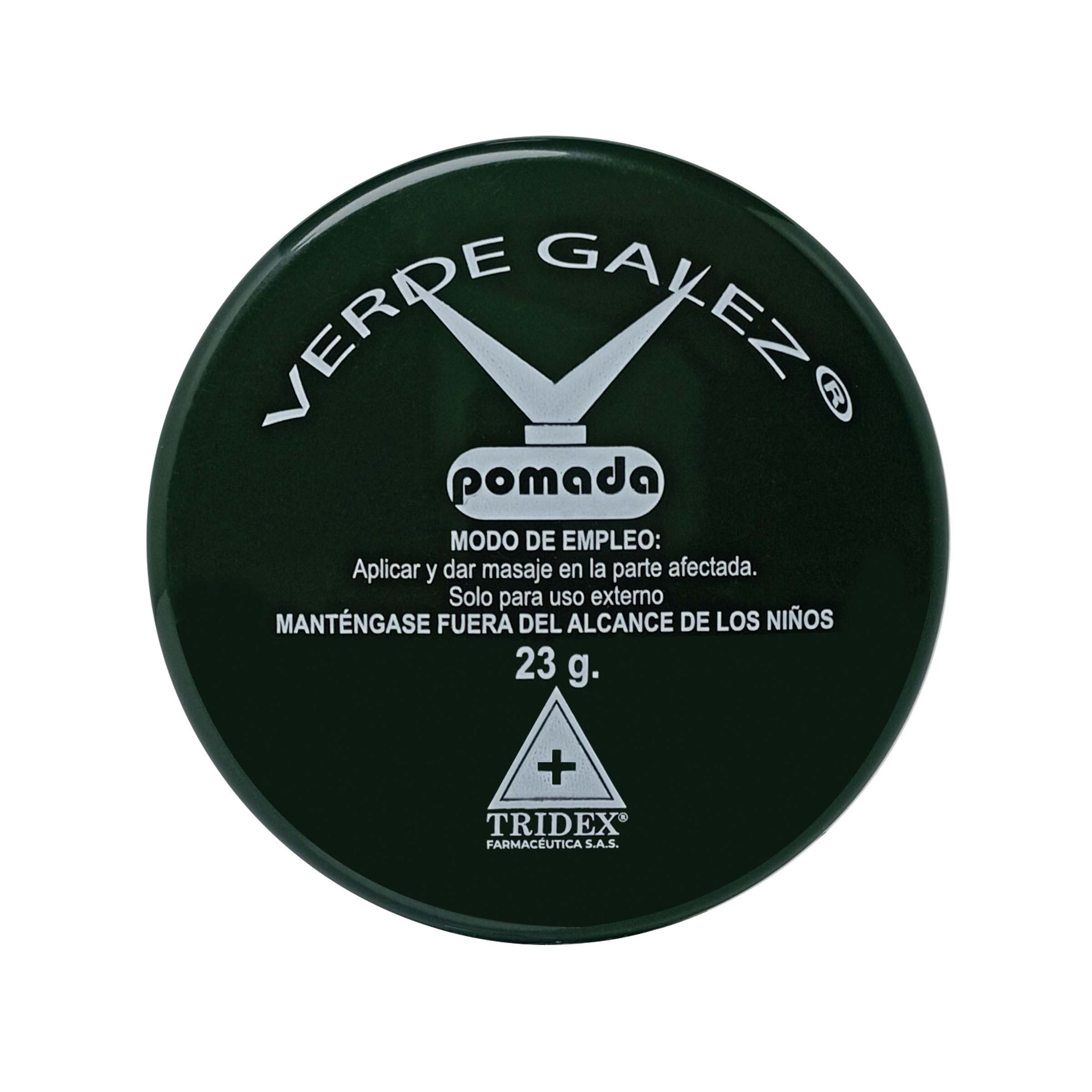 POMADA VERDE GALEZ 23 GR