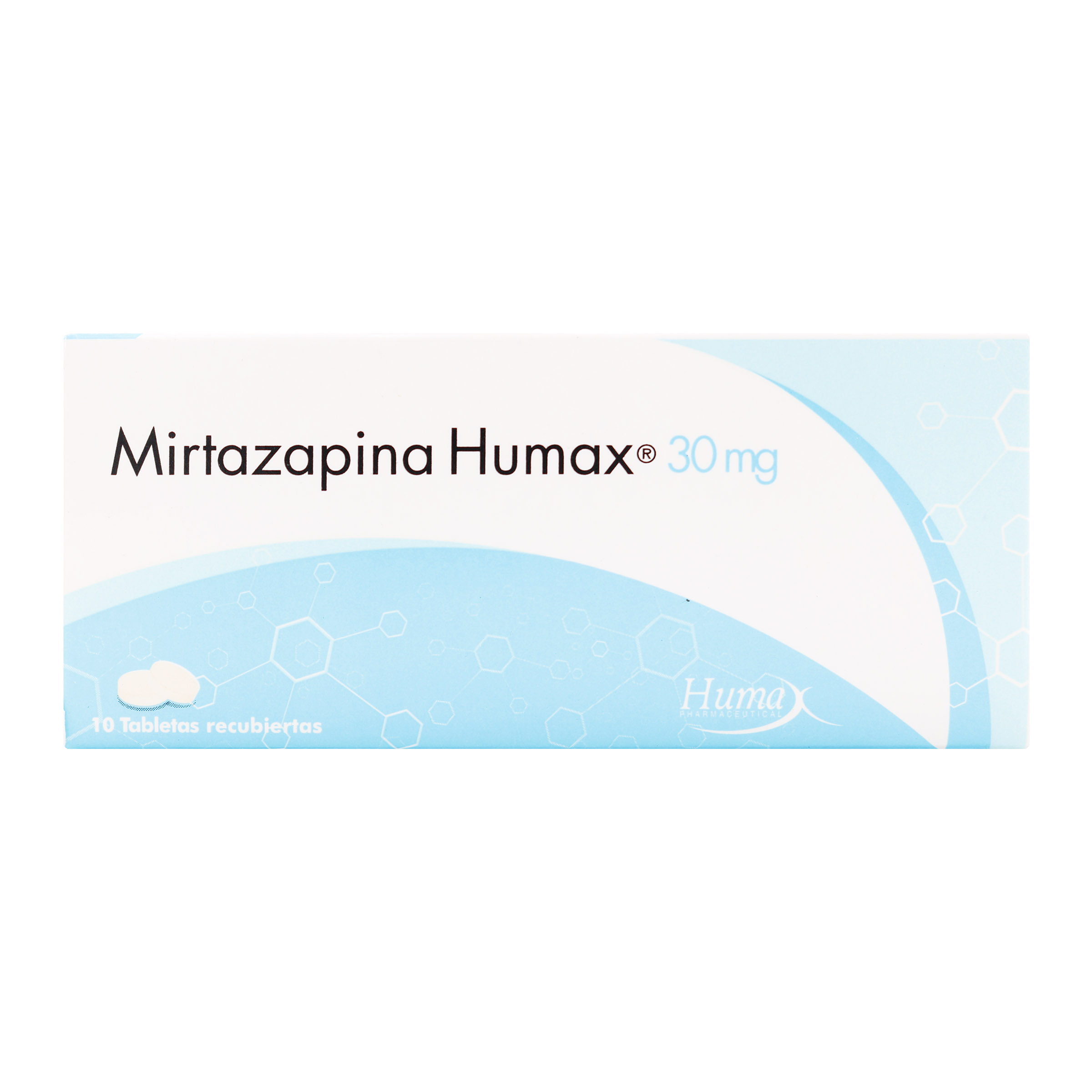 MIRTAZAPINA 30 MG 10 TBS HUMAX