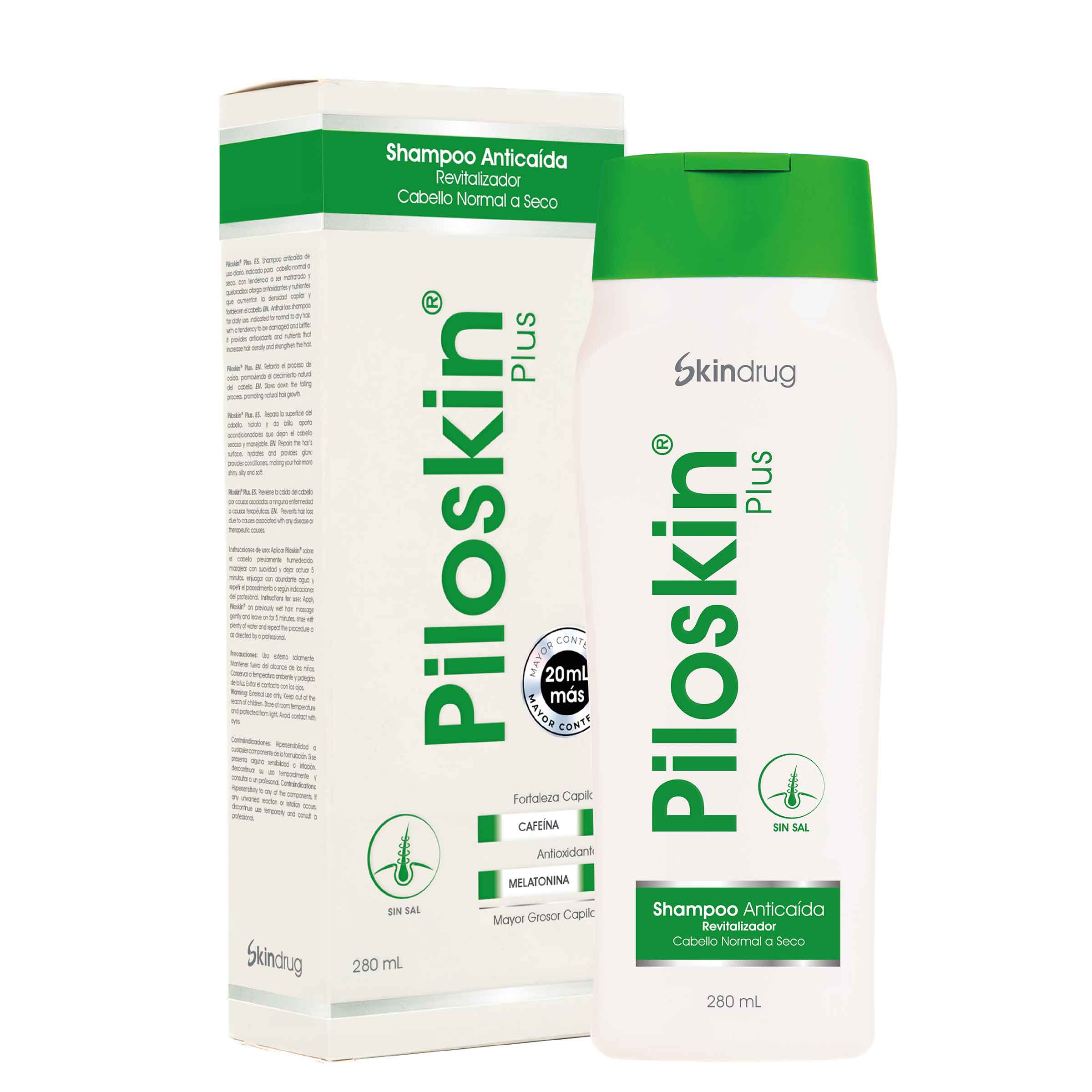 CHA.PILOSKIN PLUS 280 ML