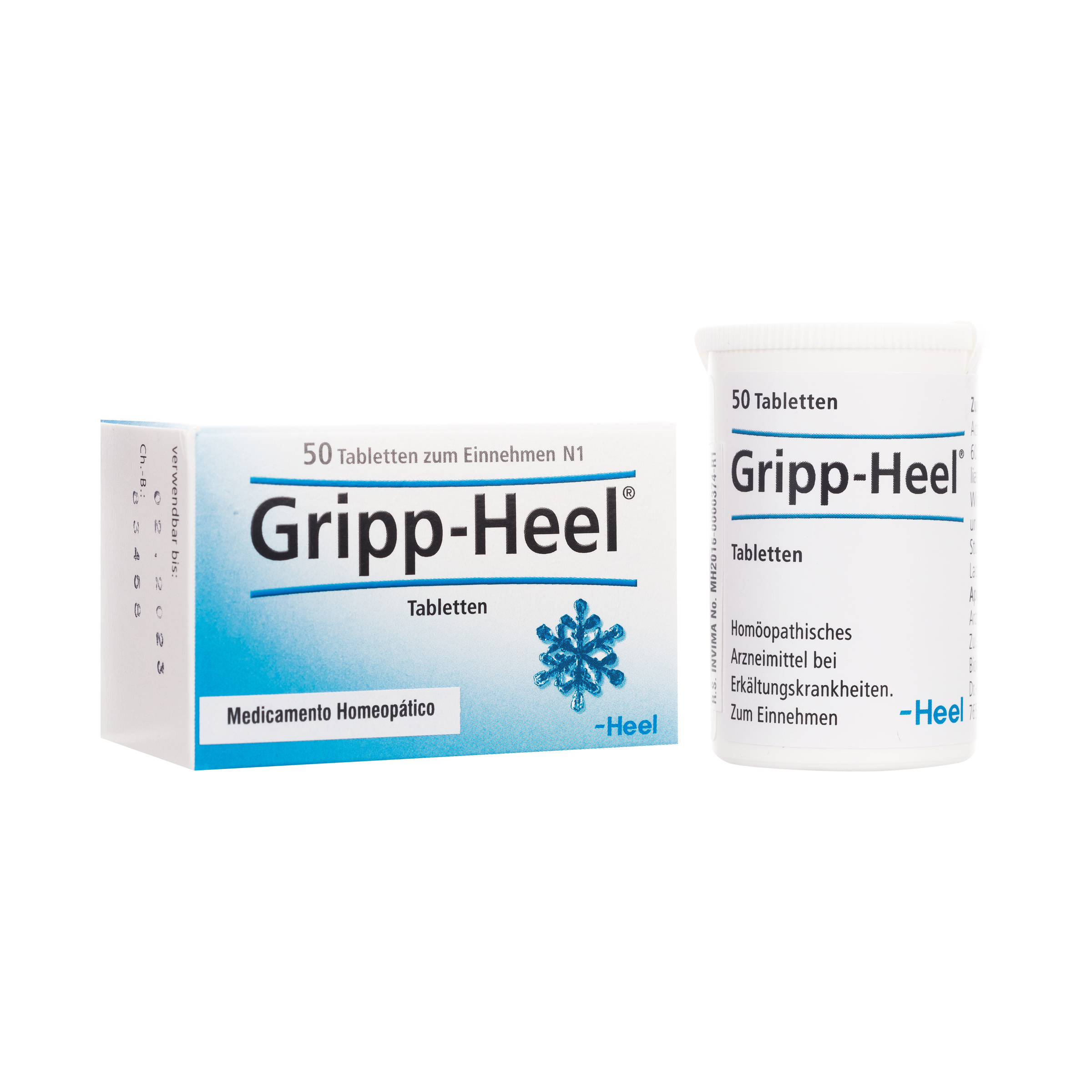 GRIPP HEEL 50 TABLETAS