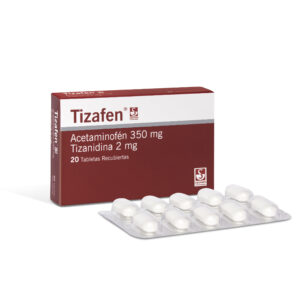 TIZAFEN 350/2MG 20 TABLETAS(3%+)