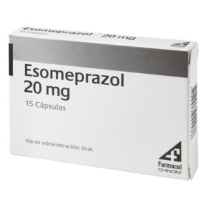 ESOMEPRAZOL 20MG 15 CAPSULAS