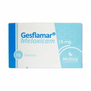 GESFLAMAR 15 MG 10 TBS ICOM