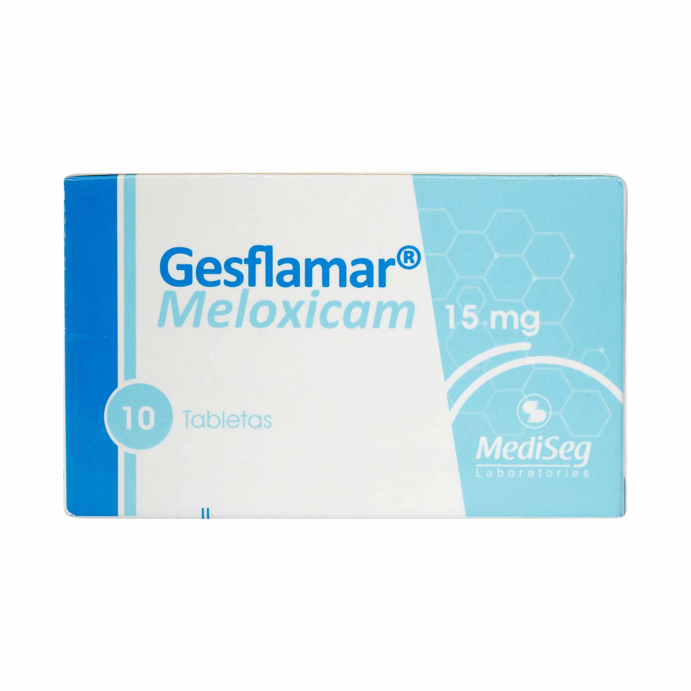 GESFLAMAR 15 MG 10 TBS ICOM