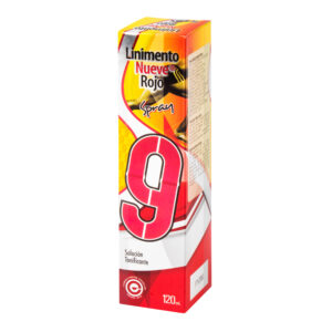 LINIMENTO 9 ROJO SPRAY 120 ML
