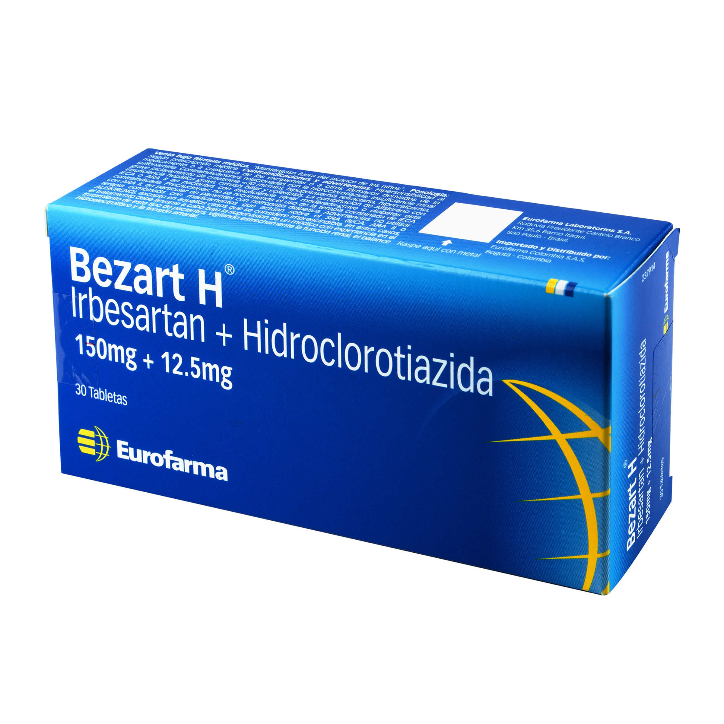 BEZART H 150/12.5 MG 30 TBS(P)30420