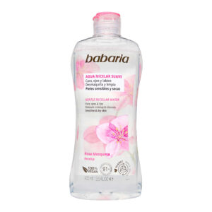 AGUA MICELAR ROSA MOSQUETA BABARIA 400ML