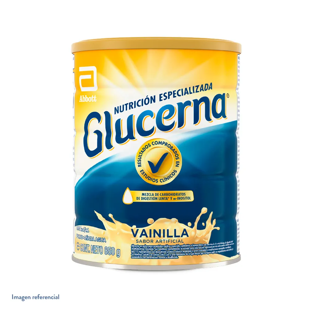 GLUCERNA VAINILLA 850 GRS